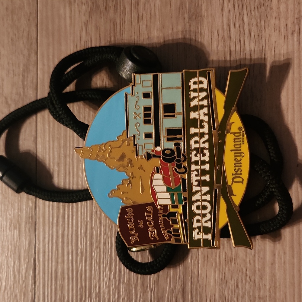 Disneyland Frontierland Land Cast Exclusive Bolo Lanyard LE 500